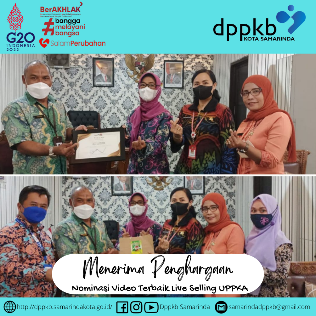 Menerima Penghargaan Nominasi Video Terbaik Live Selling UPPKA Tingkat Nasional