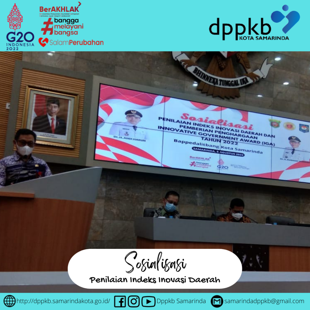 Sosialisasi Penilaian Index Inovasi Daerah & Pemberian Penghargaan IGA 2022