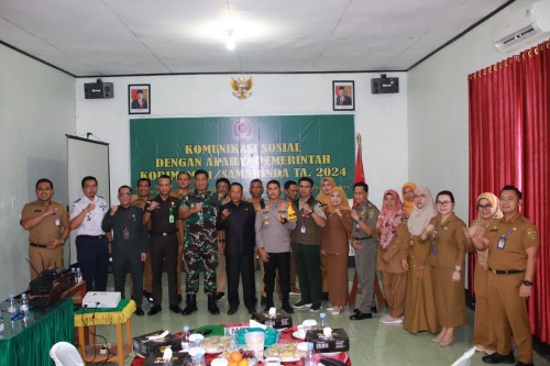 DPPKB Mengikuti Kegiatan Komunikasi Sosial dengan Aparat Pemerintah di Kodim 0901
