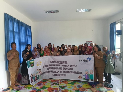Sosialisasi Bina Keluarga Lansia Kecamatan Samarinda Utara