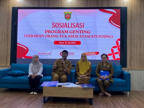 Sosialisasi Program Gerakan Orang Tua Asuh Atasi Stunting