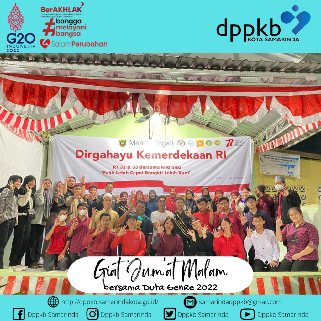 Giat Jumat Malam bersama Duta Genre Samarinda 2022