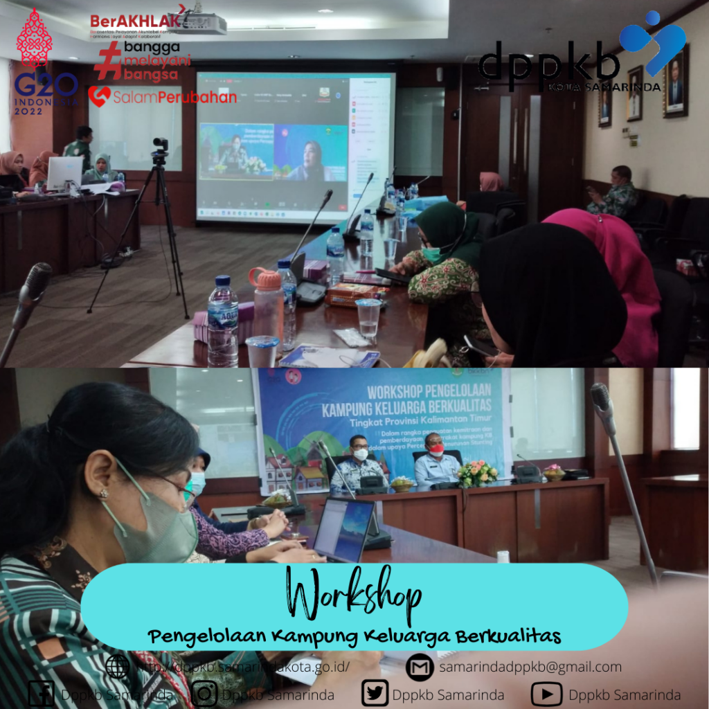 Workshop Pengelolaan Kampung Keluarga Berkualitas