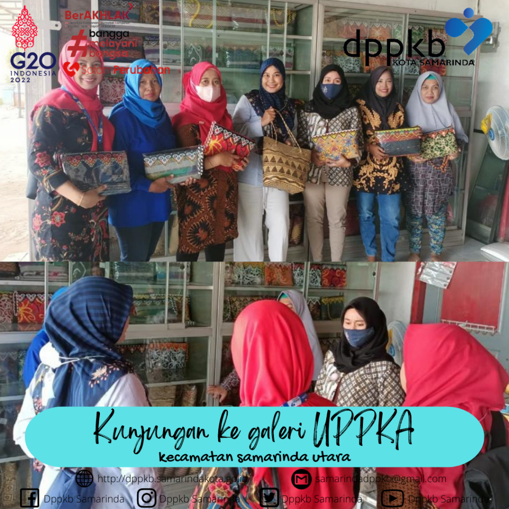 Kunjungan ke galeri UPPKA