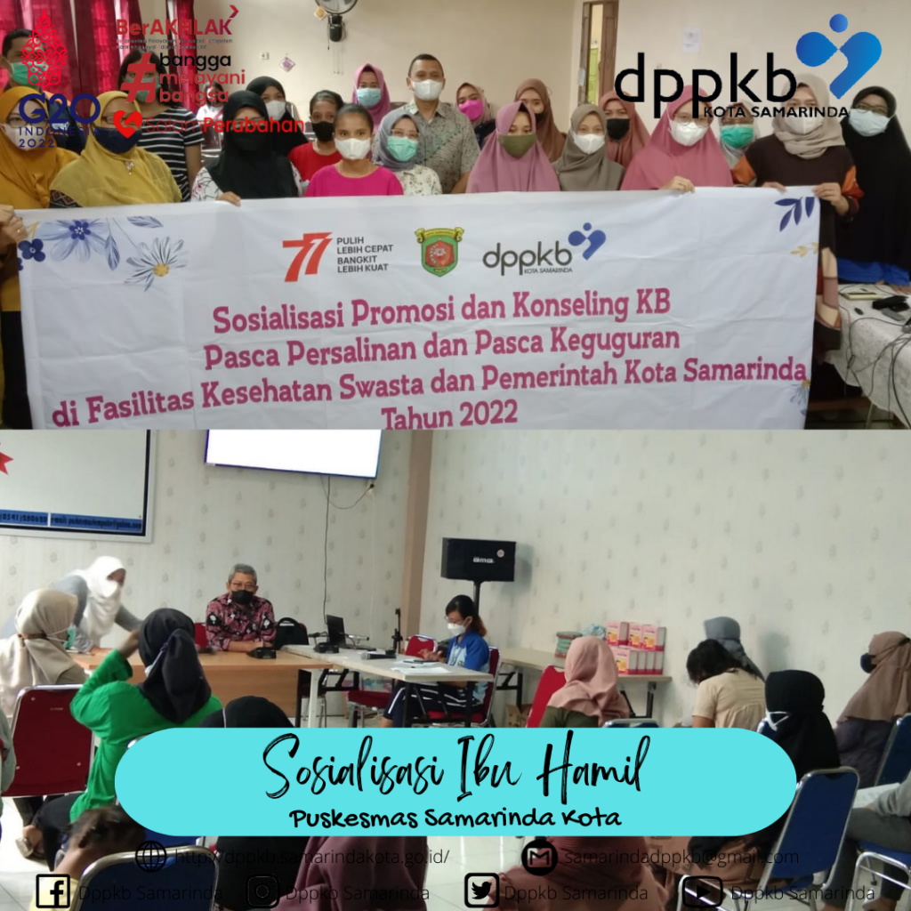 Sosialisasi Ibu Hamil di Puskesmas Samarinda Kota