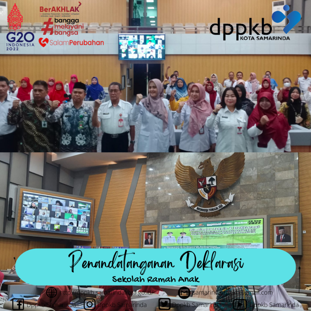 Penandatanganan deklarasi Sekolah Ramah Anak