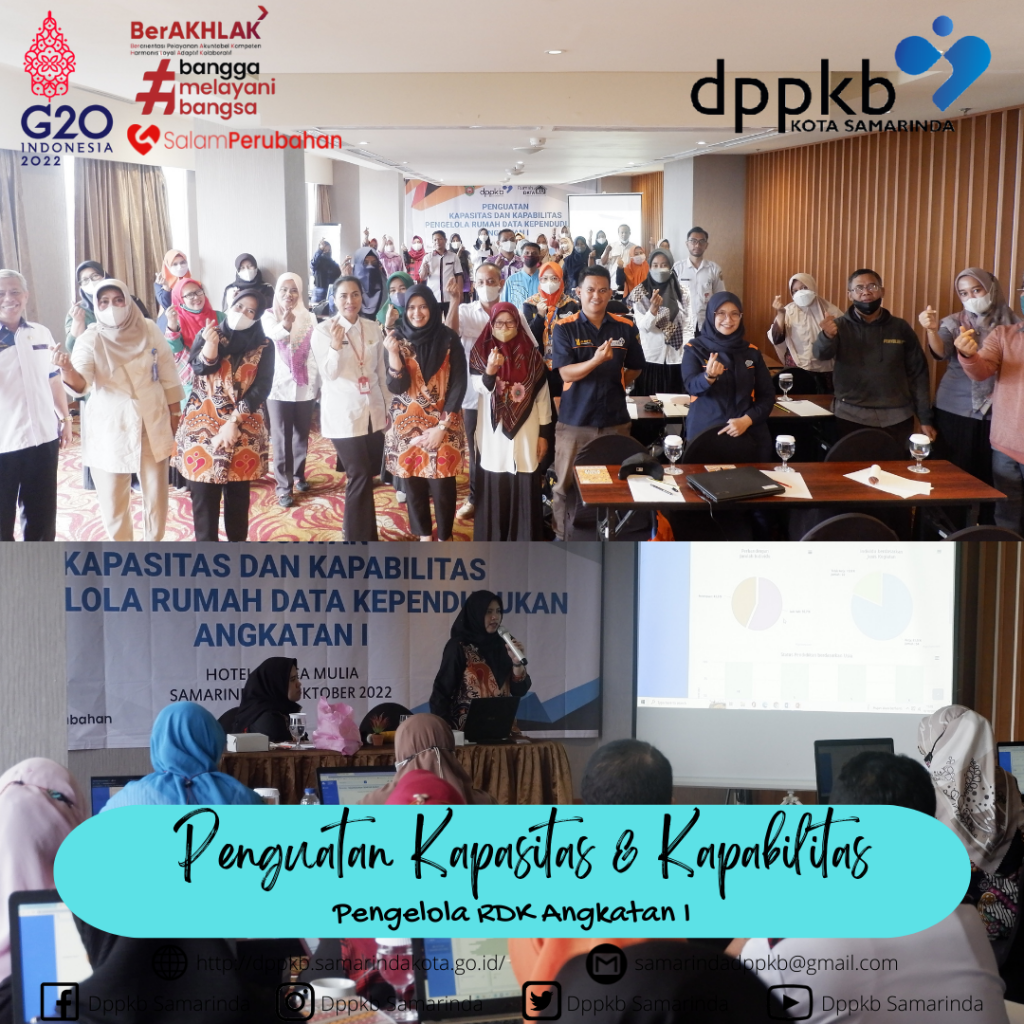 Penguatan Kapasitas dan Kapabilitas Pengelola Rumah Data Kependudukan Kota Samarinda Angkatan I