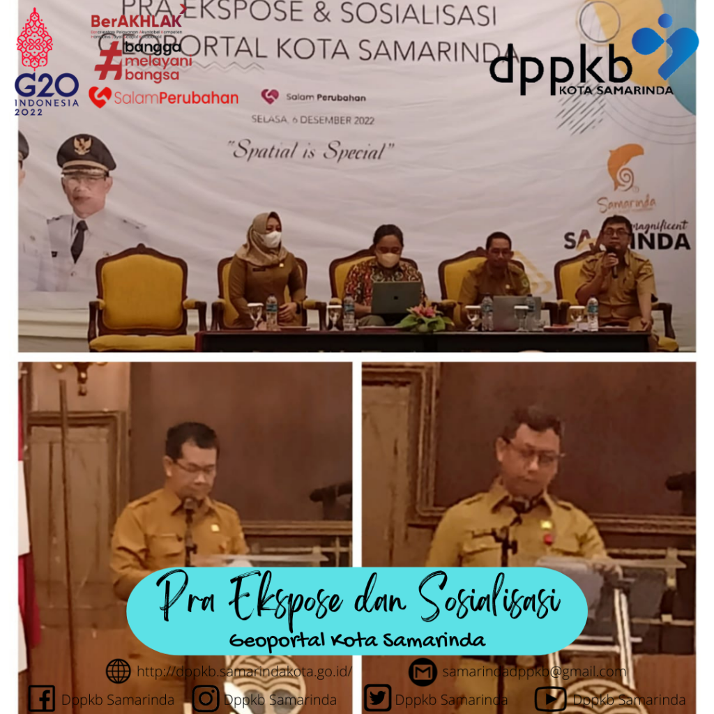 Pra Ekspose dan Sosialisasi Geoportal Kota Samarinda