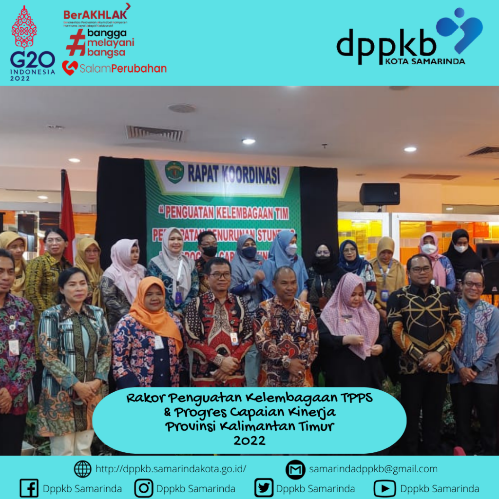 Rapat Koordinasi Penguatan Kelembagaan Tim Percepatan Penurunan Stunting & Progres Capaian Kinerja Provinsi Kaltim