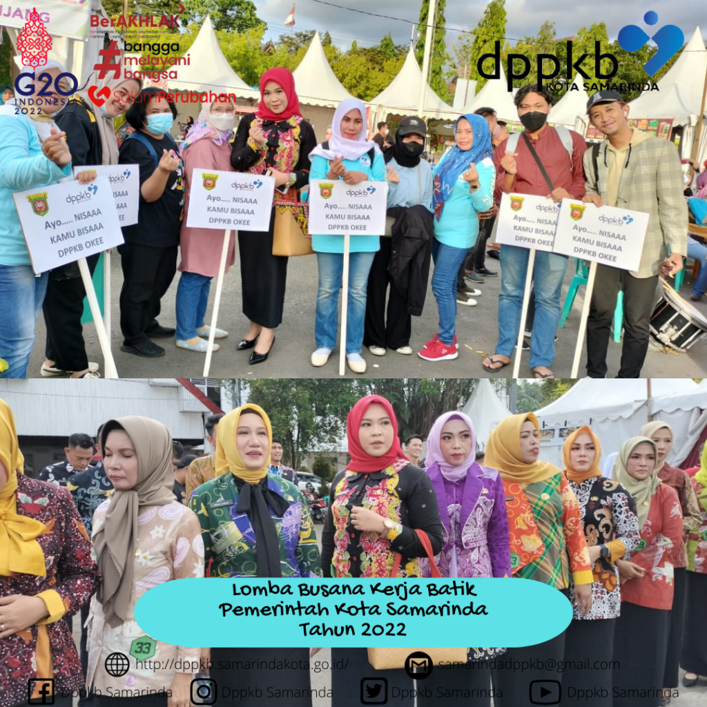 Lomba Busana Kerja Batik dilingkungan Pemerintah Kota Samarinda