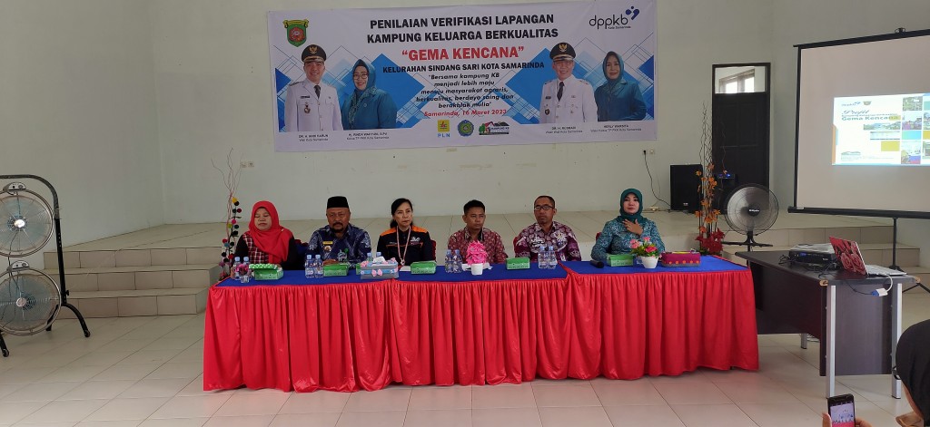 Verifikasi Lapangan Kampung Keluarga Berkualitas (KB) Gema Kencana Sindang Sari