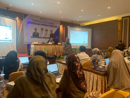 Bimtak E-Monev Keterbukaan Informasi Publik Tahun 2023
