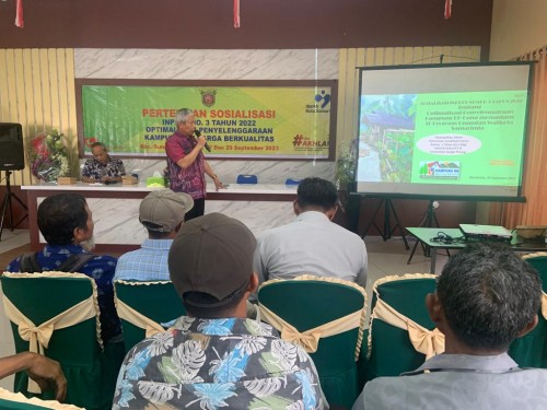 Sosialisasi Inpres Nomor 3 tahun 2022 tentang Optimalisasi Penyelenggaraan Kampung KB