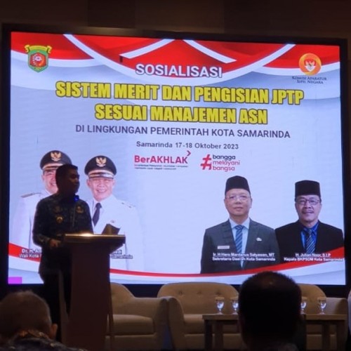 Sosialisasi Sistem Merit dan Pengisian JPTP TAHUN 2023
