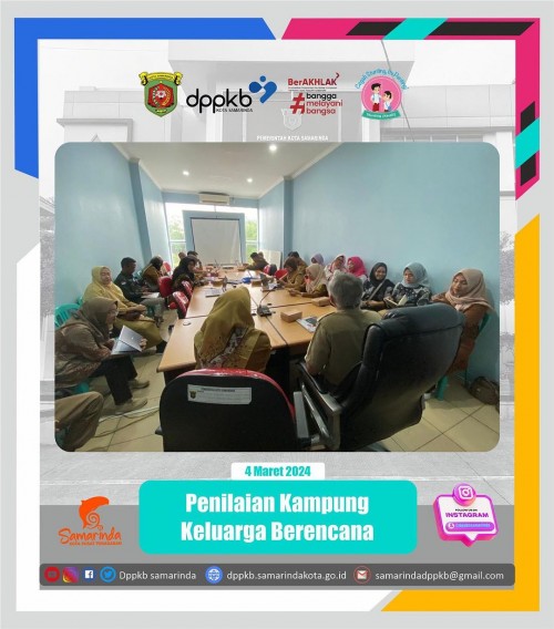 Kegiatan Seleksi Penilaian Kampung KB Kota Samarinda